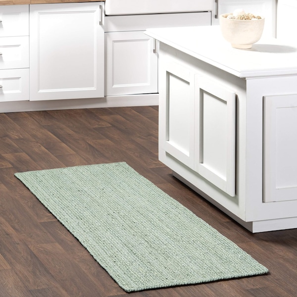 Nuloom Rigo Hand Woven Farmhouse Jute Area Rug 2ft 6in x 6ft TAJT03J-2606 - main